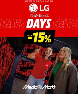 Catálogo MediaMarkt | LG Days | 2026-04-01T00:00:00.000Z - 2026-04-05T00:00:00.000Z