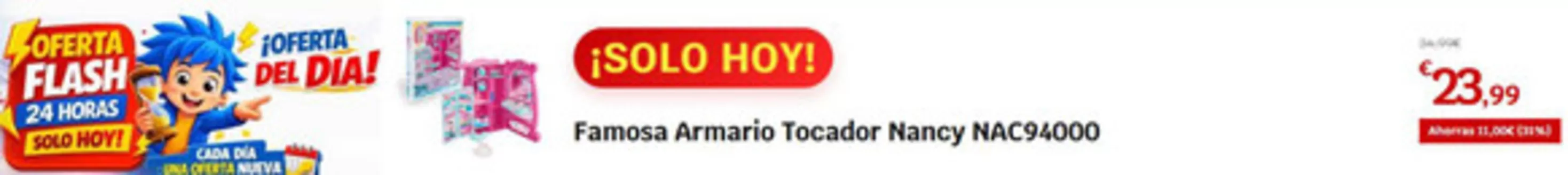 Catálogo Juguetestoday en Girona | Oferta Flash | 2026-04-01T00:00:00.000Z - 2026-04-01T00:00:00.000Z