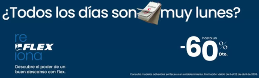 Catálogo Flex Noctalia en Calzada de Oropesa | Hasta un 60% dto | 2026-04-02T00:00:00.000Z - 2026-04-26T00:00:00.000Z