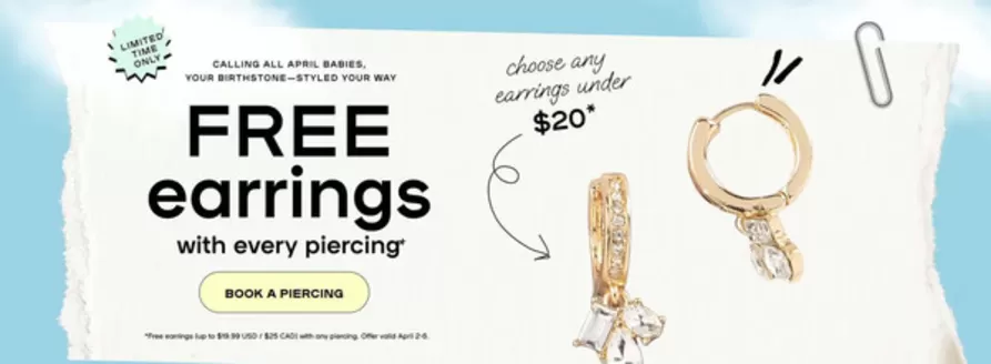 Catálogo Claire's en Pamplona | Promoción | 2026-04-02T00:00:00.000Z - 2026-04-06T00:00:00.000Z