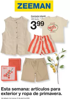 Catálogo ZEEMAN | Del sábado 4 al viernes 10 de abril de 2026 | 2026-04-06T00:00:00.000Z - 2026-04-10T00:00:00.000Z