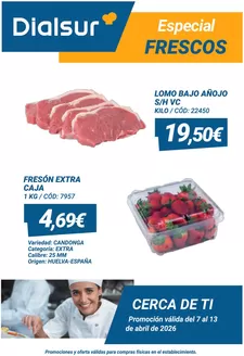 Catálogo Dialsur Cash & Carry | Especial Frescos | 2026-04-07T00:00:00.000Z - 2026-04-13T00:00:00.000Z