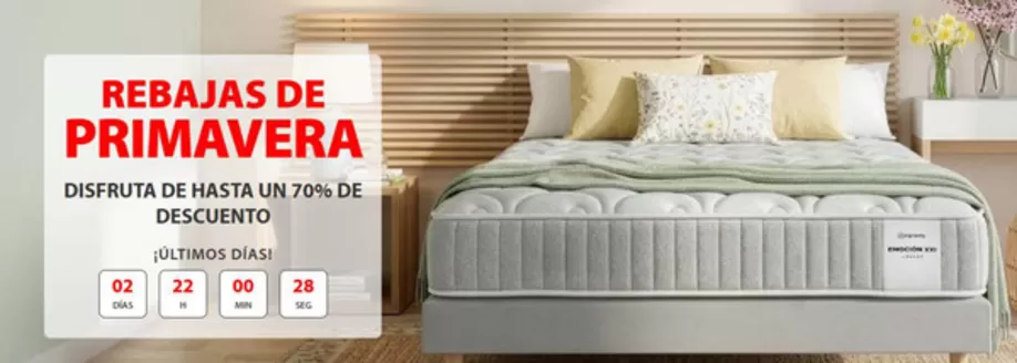 Catálogo Colchón Exprés | Rebajas De Primavera | 2026-04-07T00:00:00.000Z - 2026-04-09T00:00:00.000Z