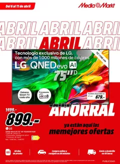 Catálogo MediaMarkt | Del 6 al 11 de abril | 2026-04-07T00:00:00.000Z - 2026-04-11T00:00:00.000Z