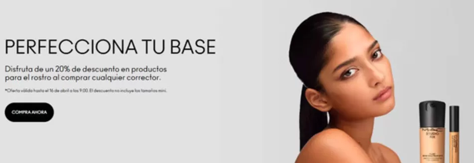 Catálogo Mac Cosmetics | 20% de descuento | 2026-04-07T00:00:00.000Z - 2026-04-16T00:00:00.000Z