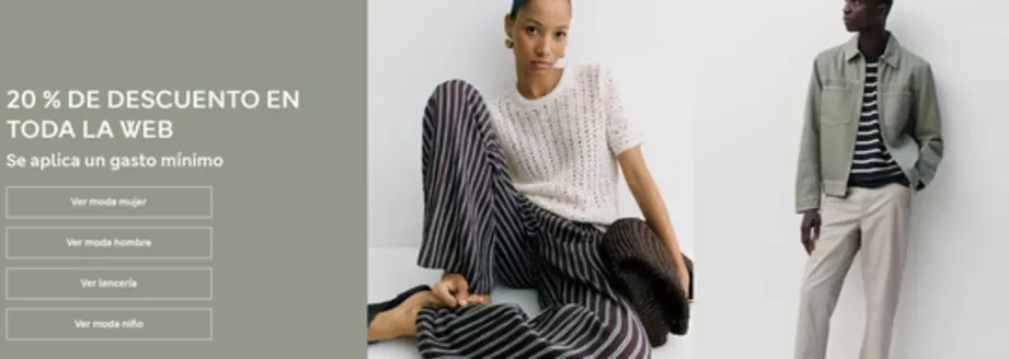 Catálogo Marks & Spencer en la Saira | 20% de descuento en toda la web | 2026-04-08T00:00:00.000Z - 2026-04-21T00:00:00.000Z