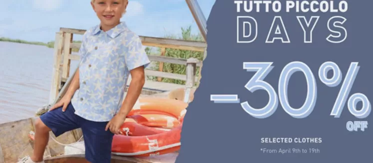 Catálogo Tutto Piccolo en Agres | -30% | 2026-04-09T00:00:00.000Z - 2026-04-19T00:00:00.000Z