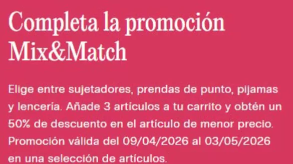 Catálogo Intimissimi en Burjassot | Promoción | 2026-04-09T00:00:00.000Z - 2026-05-03T00:00:00.000Z