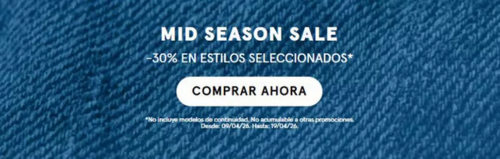 Catálogo Pepe Jeans en Burjassot | Mid Season Sale | 2026-04-09T00:00:00.000Z - 2026-04-19T00:00:00.000Z