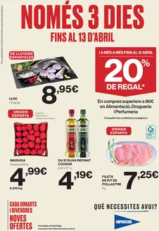 Catálogo Hipercor | Fins Al 13 D’abril | 2026-04-10T00:00:00.000Z - 2026-04-13T00:00:00.000Z