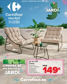 Catálogo Carrefour Market en L'Hospitalet de Llobregat | Jardin | 2026-04-14T00:00:00.000Z - 2026-05-14T00:00:00.000Z
