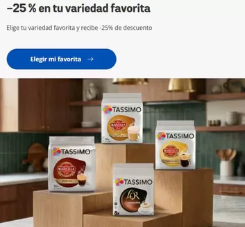 Catálogo Tassimo en Collado Villalba | -25% en tu variedad favorita | 2026-04-10T00:00:00.000Z - 2026-04-23T00:00:00.000Z