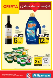 Catálogo Eroski en Cardona | ¿Quieres ahorrar conmigo? Aliprox | 2026-04-16T00:00:00.000Z - 2026-04-29T00:00:00.000Z