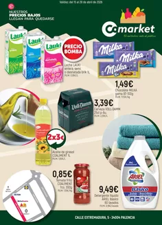 Catálogo CoMarket en Sequera de Haza | Precios Bajos Comarket Palencia | 2026-04-15T00:00:00.000Z - 2026-04-28T00:00:00.000Z