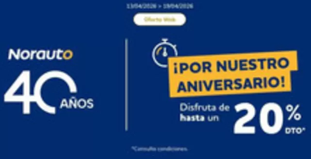 Catálogo Norauto | Disfruta de hasta un 20% dto | 2026-04-14T00:00:00.000Z - 2026-04-19T00:00:00.000Z