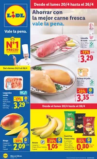 Catálogo Lidl en Puebla del Río | № 1 PRECIO - Ofertas válidas del 20/04 al 26/04 | 2026-04-20T00:00:00.000Z - 2026-04-26T00:00:00.000Z