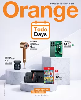 Catálogo Orange | Del 7 de abril al 3 de mayo de 2026 | 2026-04-14T00:00:00.000Z - 2026-05-03T00:00:00.000Z