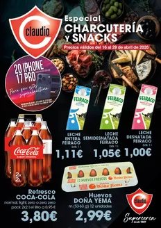 Catálogo Claudio | Especial Charcutería Y Snacks | 2026-04-16T00:00:00.000Z - 2026-04-29T00:00:00.000Z