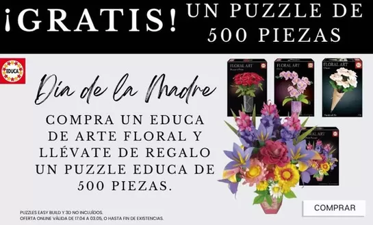 Catálogo Centroxogo | ¡Gratis! UN Puzzle De 500 Piezas | 2026-04-17T00:00:00.000Z - 2026-05-03T00:00:00.000Z