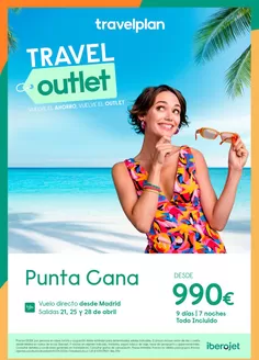 Catálogo Travelplan en Atalaya (Badajoz) |  Travelplan Punta Cana | 2026-04-20T00:00:00.000Z - 2026-04-28T00:00:00.000Z