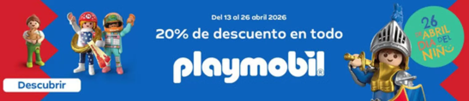 Catálogo Juguetilandia | 20% de descuento en todo | 2026-04-20T00:00:00.000Z - 2026-04-26T00:00:00.000Z