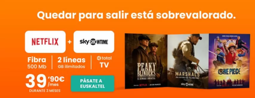 Catálogo Euskaltel en Errenteria | Promoción | 2026-04-21T00:00:00.000Z - 2026-05-04T00:00:00.000Z
