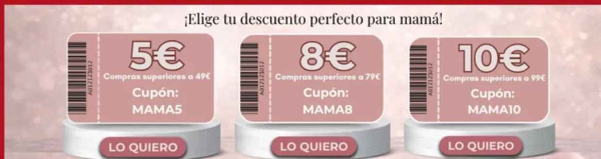 Catálogo Perfumerías Laguna | ¡Elige tu descuento perfecto para mamá! | 2026-04-21T00:00:00.000Z - 2026-04-30T00:00:00.000Z
