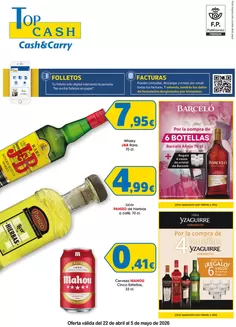 Catálogo Top Cash | Oferta válida del 22 de abril al 5 de mayo de 2026 | 2026-04-22T00:00:00.000Z - 2026-05-05T00:00:00.000Z