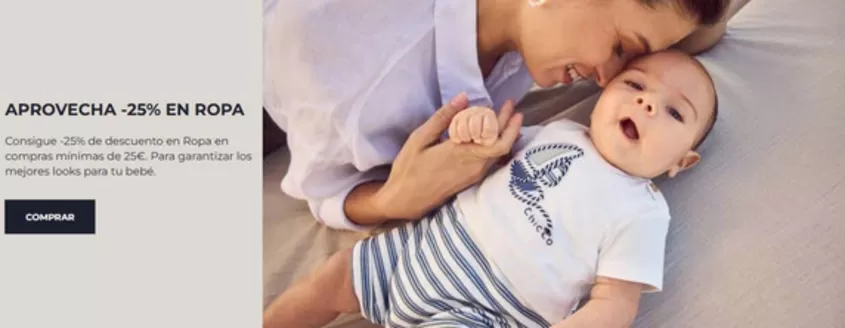 Catálogo Chicco | Aprovecha -25% En Ropa | 2026-04-22T00:00:00.000Z - 2026-05-05T00:00:00.000Z