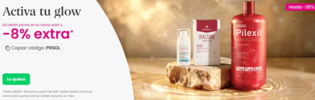 Catálogo Promofarma | -8% Extra | 2026-04-22T00:00:00.000Z - 2026-04-28T00:00:00.000Z