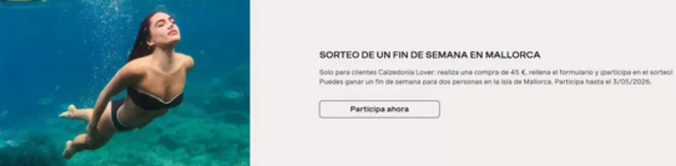 Catálogo Calzedonia | Sorteo | 2026-04-22T00:00:00.000Z - 2026-05-03T00:00:00.000Z