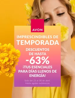 Catálogo AVON | Imprescindibles De Temporada | 2026-04-23T00:00:00.000Z - 2026-04-30T00:00:00.000Z