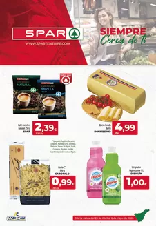 Catálogo Spar Tenerife en Agramunt | Oferta válida del 23 de Abril al 6 de Mayo de 2026 | 2026-04-23T00:00:00.000Z - 2026-05-06T00:00:00.000Z