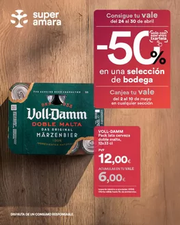 Catálogo SUPER AMARA | ¡50% en Selección de Bodega! | 2026-04-24T00:00:00.000Z - 2026-04-30T00:00:00.000Z
