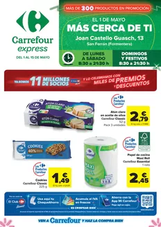 Catálogo Carrefour Express | MÁS CERCA DE TI | 2026-05-01T00:00:00.000Z - 2026-05-15T00:00:00.000Z