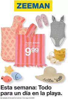 Catálogo ZEEMAN en Valencia | Del sábado 25 de abril al viernes 1 de mayo de 2026 | 2026-04-27T00:00:00.000Z - 2026-05-01T00:00:00.000Z