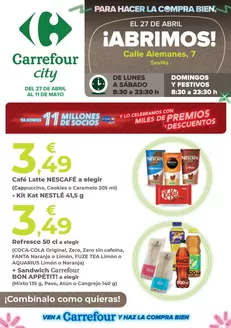 Catálogo Carrefour Express en Valencia | ABRIMOS! | 2026-04-27T00:00:00.000Z - 2026-05-11T00:00:00.000Z
