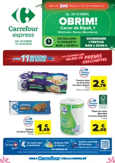 Catálogo Carrefour Express en Valencia | OBRIM! | 2026-04-30T00:00:00.000Z - 2026-05-14T00:00:00.000Z