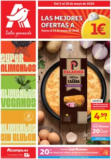 Catálogo Alcampo en Purchena | Alcampo Hiper Grande Unico - Sales ganando | 2026-05-05T00:00:00.000Z - 2026-05-18T00:00:00.000Z
