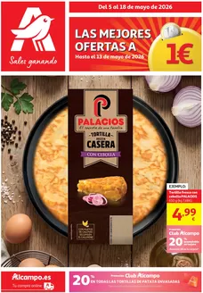 Catálogo Alcampo en Purchena | Alcampo Supermercado - Sales ganando | 2026-05-05T00:00:00.000Z - 2026-05-18T00:00:00.000Z
