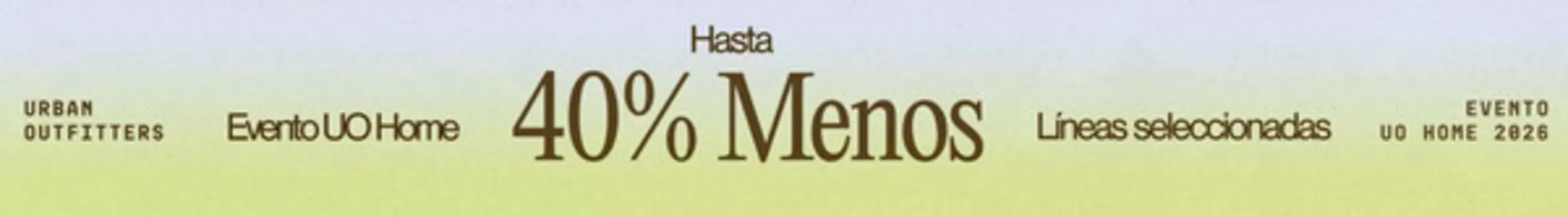 Catálogo Urban Outfitters en Loranca | Hasta 40% | 2026-04-28T00:00:00.000Z - 2026-05-11T00:00:00.000Z