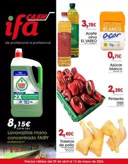 Catálogo Cash Ifa | Precios válidos del 29 de abril al 12 de mayo de 2026 | 2026-04-29T00:00:00.000Z - 2026-05-12T00:00:00.000Z