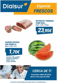 Catálogo Dialsur Cash & Carry | Especial Frescos | 2026-04-28T00:00:00.000Z - 2026-05-04T00:00:00.000Z
