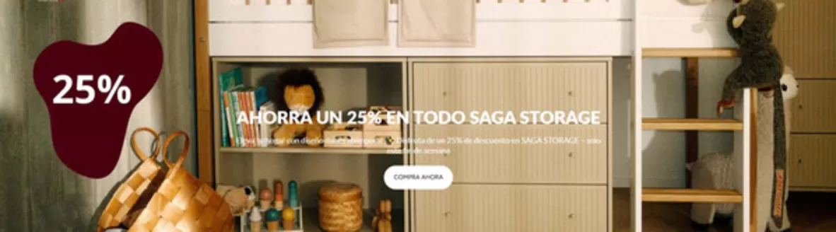 Catálogo FLEXA en Vic | Ahorra UN 25% En Todo Saga Storage | 2026-04-30T00:00:00.000Z - 2026-05-03T00:00:00.000Z