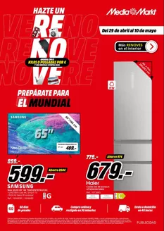 Catálogo MediaMarkt en Olot | Hazte Un Renove | 2026-04-30T00:00:00.000Z - 2026-05-10T00:00:00.000Z