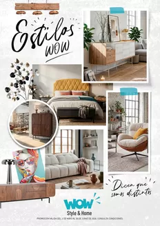 Catálogo WOW Málaga, Style&Home by Mubak | Estilos Wow | 2026-05-04T00:00:00.000Z - 2026-06-30T00:00:00.000Z