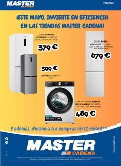 Catálogo Master Cadena en Génave | ¡Este Mayo, Invierte En Eficiencia En Las Tiendas Master Cadena! En Las Tiendas Master Cadena! | 2026-05-01T00:00:00.000Z - 2026-05-31T00:00:00.000Z