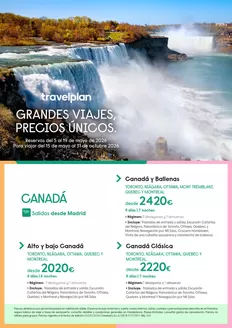 Catálogo Travelplan en Hernán Cortés | Travelplan Canadá | 2026-05-06T00:00:00.000Z - 2026-05-19T00:00:00.000Z