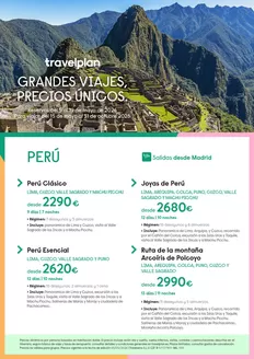 Catálogo Travelplan en Hernán Cortés | Travelplan Perú | 2026-05-06T00:00:00.000Z - 2026-05-19T00:00:00.000Z