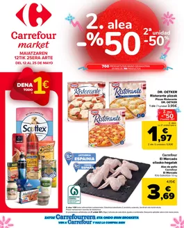 Catálogo Carrefour Market | 2. alea -50% | 2026-05-12T00:00:00.000Z - 2026-05-25T00:00:00.000Z